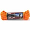 Mibro Group PARACORD NYLON 550 5/32 IN X 50 FT ORANGE 302821